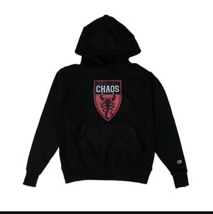 Champion Men's Carolina Chaos Black Hoodie Scorpion Logo Sz XL  NWOT